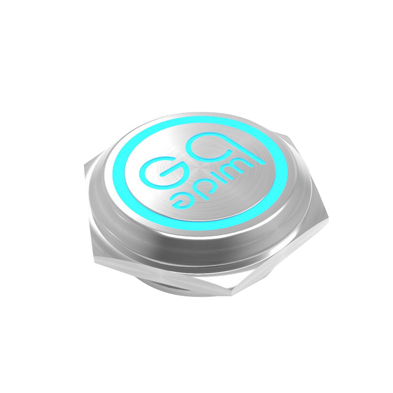 30mm安装孔金属按钮开关复位式金属按钮开关炉灶点火金属按钮开关