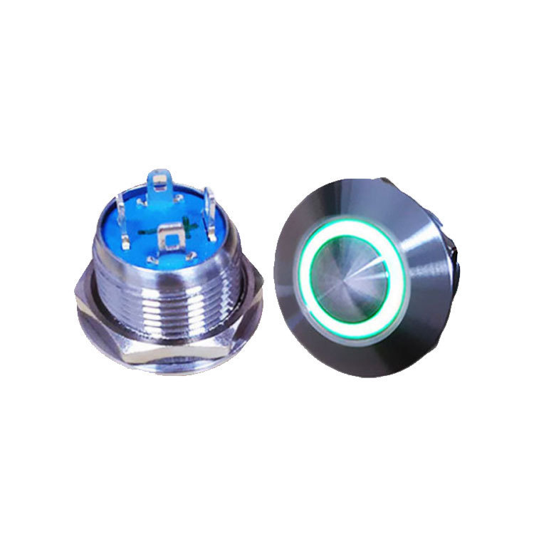 16mm防水轻触金属开关环形3