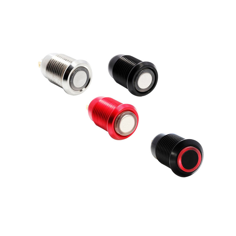 供应嘉腾3V6V12V24V SGS REACH TUV IP67防水金属按钮