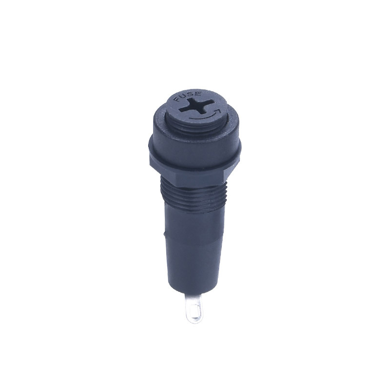 10A 250V ∅5.0*20mm十字螺丝头保险管座