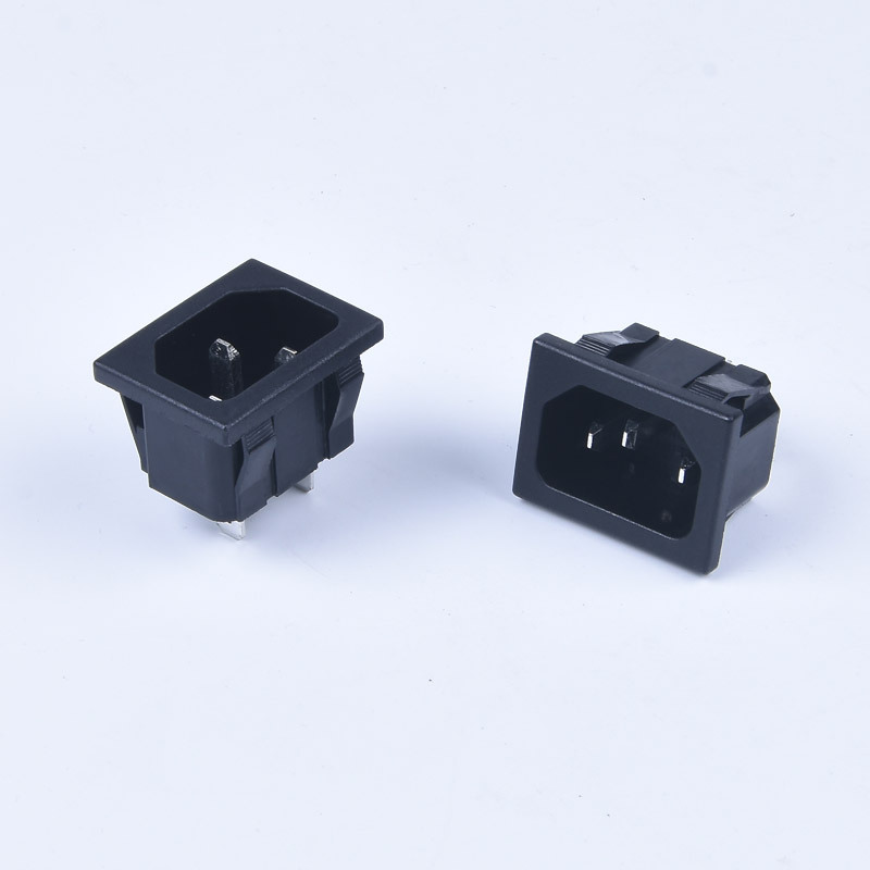 二合一AC电源插座耐高温防火外壳4