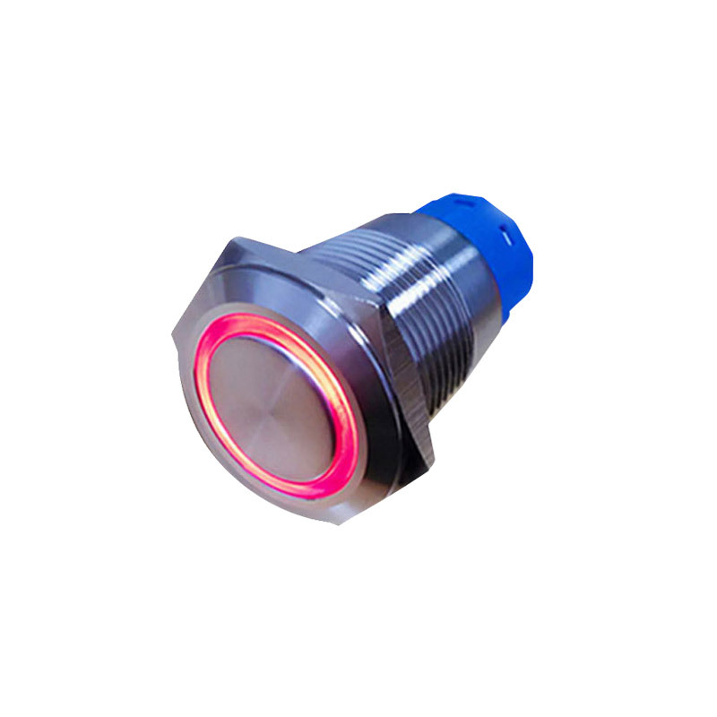 19mm两常开两常闭2NO2NC金属按钮开关