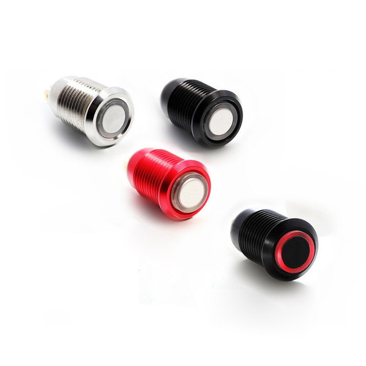 供应嘉腾IP67防水金属按钮开关3