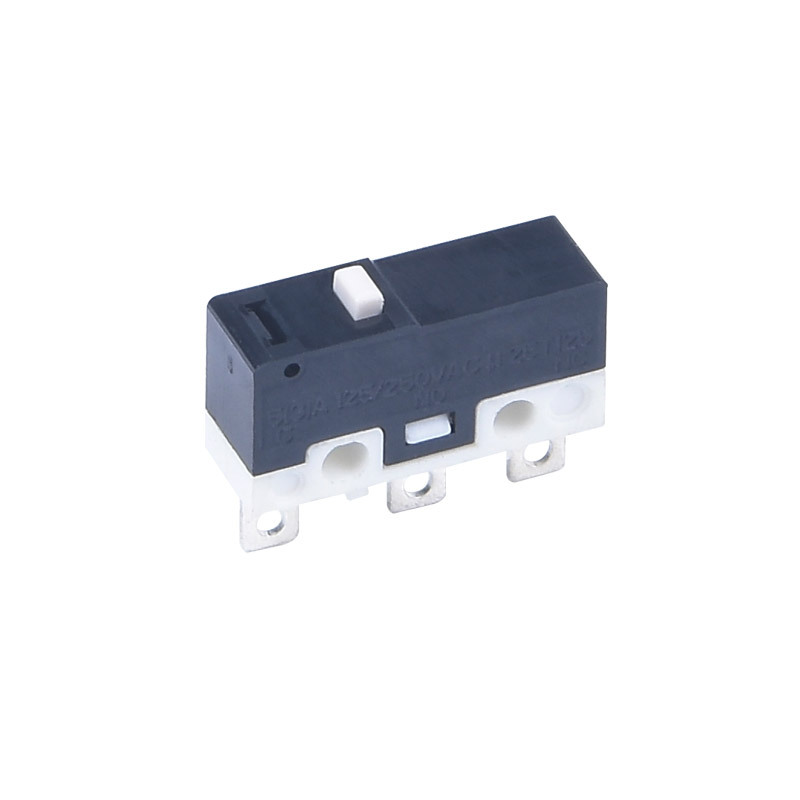 微动厂家供应10A 250VAC焊线端子无压杆中微动开关