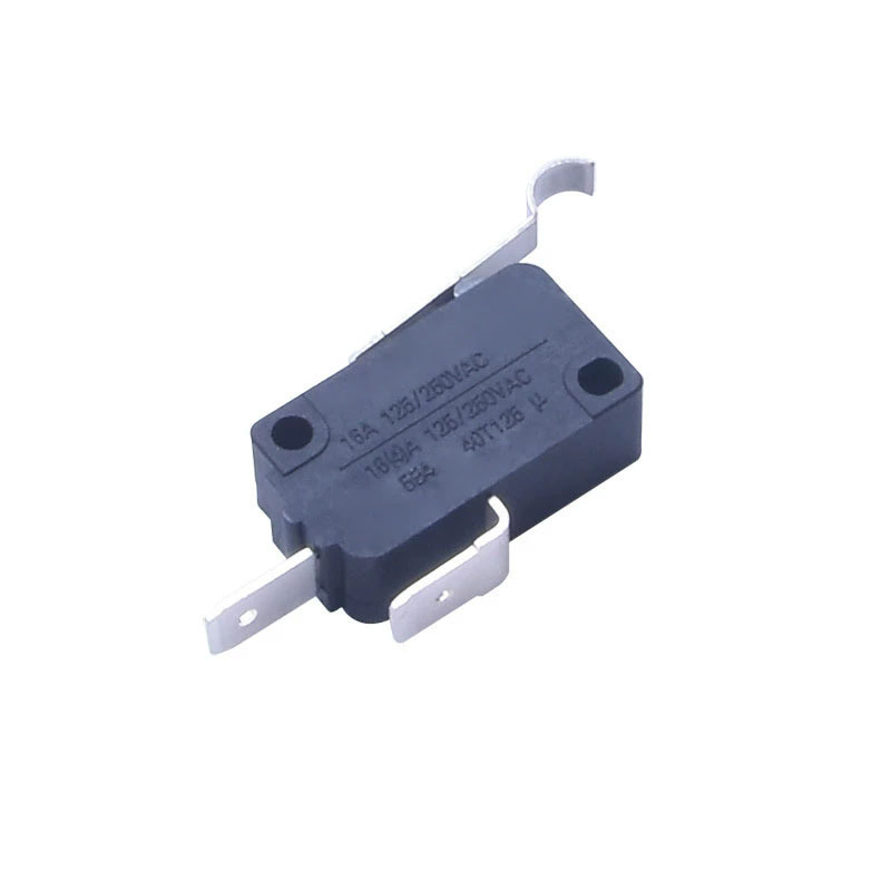 微动开关、大微动大弧形柄微动开关、16A大电流微动开关