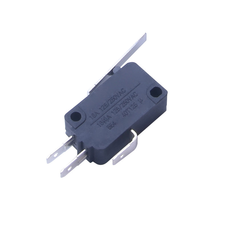厂家工业16A 250VA微动开关行程开关带压柄大微动开关